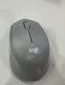 罗技（Logitech）M330 轻音鼠标 无线鼠标 办公鼠标 右手鼠标 带无线微型接收器 灰色 实拍图