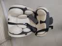 Heekin德国 儿童安全座椅汽车用0-4-12岁婴儿宝宝360度旋转ISOFIX硬接口 尊享灰(遮阳棚+上拉带+侧保护) 实拍图