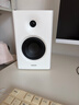漫步者（EDIFIER）MR4 有源监听2.0音箱 高保真HIFI音质 多媒体电脑电视音响 桌面音响 白色 实拍图