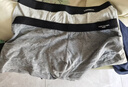 浪莎男士内裤男纯棉10A抗菌防螨平角裤透气中腰男式四角裤男生裤头4条 实拍图