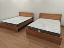全友家居 北欧原木风小户型双人床1.5米x2米现代简约卧室落地床无床腿 实拍图