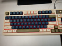 狼蛛（AULA）S99无线蓝牙有线三模键盘机械手感 游戏电竞专用 99键 RGB背光拼色静音键盘鼠标套装mac电脑键盘 S99复古灰【三模/RGB】 实拍图