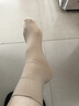 浪莎短丝袜女士天鹅绒春秋天薄款耐磨不易勾丝夏天中筒黑肉色短袜子 实拍图