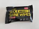 巨奇严选 擦鞋湿巾12片*10包小白鞋免洗去污清洁湿巾运动鞋擦鞋神器 实拍图