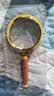 得力复古金属框木质手柄架放大镜 直径70mm  实拍图