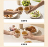 京东京造  一次性杯子 纸杯加厚型食品级竹纤维水杯 230ml【100只】 实拍图