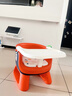 日康（rikang）宝宝餐椅 叫叫椅婴儿学坐椅多功能儿童吃饭餐桌 RK-X2009-2 橙色 实拍图