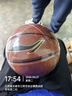 李宁篮球成人7号初中小学生青少年中考专用室内室外防滑训练七号蓝球 实拍图