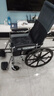 怡辉（YIHUI）轮椅轻便折叠瘫痪老年人专用出行可躺可大小便高靠背护理带坐便器 实拍图