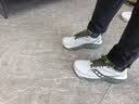 SAUCONY【彭于晏同款】索康尼胜利22专业强缓震跑鞋男厚底跑步鞋运动鞋男 白绿136 42 实拍图
