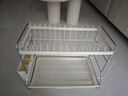 京东京造 碗盘置物架台面沥水碗碟架碗筷盘收纳架厨房烹饪器具【双层】 实拍图