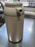 象印（ZO JIRUSHI）保温壶日本原装进口大容量双层玻璃内胆居家保冷保温瓶热水瓶AFFB CA米色 1.55L 实拍图