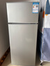 新飞冰箱小型租房用 一级能效冷 藏冷冻两用1-2人家用小冰箱 出租房双门电冰箱办公室两门 26年升级 86A一级能效【高性价比】银 实拍图