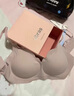 ubras花瓣杯软支撑文胸罩细肩带女士内衣女无钢圈聚拢兰花烟-背勾L 实拍图