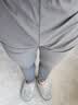 皮尔卡丹冰丝男裤夏季薄款速干大码胖300斤直筒高端裤子男士运动休闲长裤 【冰丝款】黑色束脚+深灰束脚 2XL 实拍图
