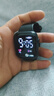 其他品牌高颜值LED手表时尚方形学生科技感超强夜光数字个性运动 雅典黑 实拍图