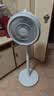 美的（Midea）【暴风循环】空气循环扇大风量摇头电风扇家用台式落地扇轻音卧室节能小风扇柔风轻羽扇 FGA24TQ 实拍图