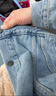 Levi's李维斯情侣同款美式经典复古休闲时尚潮牌修身牛仔夹克外套 中蓝色 72334-0130 M 实拍图