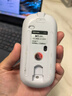 英菲克（INPHIC）M1无线鼠标可充电办公蓝牙三模电量显示静音便携适用于惠普华硕苹果IPAD笔记本电脑无限轻音 【无线-2.4G充电版-轻音按键】太空银 实拍图