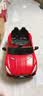 萌娃宝贝（PRETTY BABY）儿童电动车1-3-5岁可坐人仿奔驰电动汽车带遥控宝宝四轮玩具童车 标配+红色+双驱+12V4.5A电瓶 实拍图