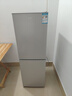 新飞冰箱小型租房用 一级能效冷 藏冷冻两用1-2人家用小冰箱 出租房双门电冰箱办公室两门 26年旗舰 108L一级能效【大容量大存储】银色 实拍图