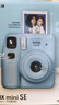 INSTAX富士instax立拍立得 一次成像相机 miniSE（mini7+升级款）蓝色 实拍图