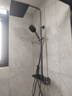 恒洁（HEGII）花洒淋浴套装Y55 琴键置物除垢自洁卫生间花洒套装HMF938-333-SH 实拍图