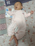 2件婴儿连体衣纯棉新生儿宝宝哈衣外出爬服春秋无骨打底内衣睡衣 两件装-(丛林狐+粉绣标) 59cm 实拍图