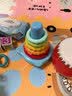 欣格婴儿早教玩具叠叠乐3-6-9个月鲸鱼套圈配对不倒翁男女孩生日礼物 实拍图