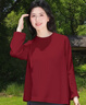 班尼路（Baleno）白色正肩长袖T恤女2026春秋季新款宽松纯棉打底衫女装内搭上衣服 实拍图