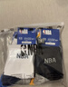 NBA袜子男士夏季吸汗跑步运动风抗菌防臭中筒棉袜6双 实拍图