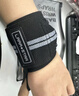 劳拉之星0622健身护腕男绷带加压护手腕疼扭伤女运动卧推助力带 【材质硬核/支撑强】黑色/长60CM/硬核加压款/双支装 均码(两只装) 实拍图