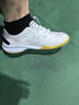 尤尼克斯（YONEX）羽毛球鞋yy入门级训练减震动力垫男女SHB101CR 白/金43码 实拍图