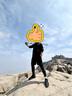 探险者（TAN XIAN ZHE）登山杖碳纤维徒步登山杖折叠专业户外登山杖伸缩超轻徒步装备拐棍 【便携易收纳】折叠款钛银灰 实拍图