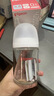 贝亲（Pigeon）玻璃奶瓶宽口径防胀气160ml S号奶嘴 1月+ AA186  实拍图