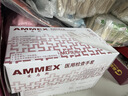 爱马斯（AMMEX） 一次性手套乳胶手套100只小码检查劳保防水家用清洁洗碗家务美容 实拍图
