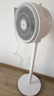 美的（Midea）【暴风循环】空气循环扇大风量摇头电风扇家用台式落地扇轻音卧室节能小风扇柔风轻羽扇 FGA24TQ 实拍图