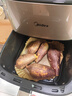 美的（Midea）空气炸锅0氟钛陶涂层大功率免翻面 家用大容量8L蒸烤一体可视窗口全金属内腔体蒸汽嫩炸MF-KZC8008 实拍图