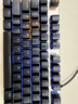 达尔优（dareu）EK815机械合金版机械键盘 有线键盘 游戏键盘 108键 单光 多键无冲 吃鸡键盘黑银红轴 实拍图