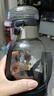 【送杯套】大容量加厚玻璃杯子便携杯茶水分离带杯套泡茶水杯 透明 1000ml吨吨桶 1只装 实拍图