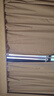 铭聚布艺（MINGJU）窗帘 全遮光窗帘成品窗帘布遮阳帘涤塔夫奶油色挂钩式2.0*2.4单片 实拍图