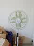 美的（Midea）【幸运草安睡1S】一级能效直流变频声控电风扇家用遥控卧室静音落地扇台式桌面抗菌大风力转页扇 实拍图