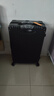 SOO行李箱男万向轮拉杆箱耐磨抗摔26英寸A330旅行箱密码箱女商务黑色 实拍图