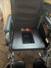 鱼跃(yuwell)手动轮椅车H059B老人半躺护理型带坐便椅餐板钢管可折叠 实拍图