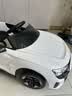 星辰皓奥迪儿童电动车四驱汽车遥控四轮宝宝玩具车可坐人童车RSGT 白色+四驱+遥控+摇摆+皮座+软轮 实拍图
