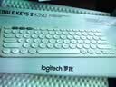 罗技（Logitech）时尚系列K390无线蓝牙键盘 超薄便携 新升级 白色 79键 实拍图