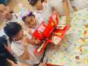 听枝爆炸礼物盒子惊喜五层手工DIY生日礼品盒抖音儿童节抽钱礼物盒 空盒 红色（五层磨砂版） 实拍图