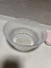 格娜斯玻璃沙拉碗锤纹透明玻璃碗凉拌菜蔬菜水果盘甜品碗餐具大号1600ml 实拍图