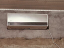 美的空调大1.5匹 全面风PRO 风尊 新一级能效 变频冷暖 纯铜管双排 静音节能 空调挂机 KFR-35GW/QM1P 实拍图
