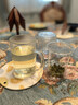 忆壶茶（YIHUTEA）玻璃茶杯家用茶水分离泡茶杯2026新款办公大容量耐热喝茶杯 【全玻璃0胶水-茶水分离】透明把茶杯450ml 实拍图